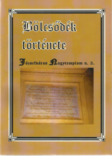 Bölcsődék története - Józsefváros Nagytemplom u. 3.