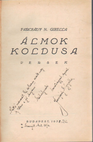 Farczády N. Gizella - Álmok koldusa - versek