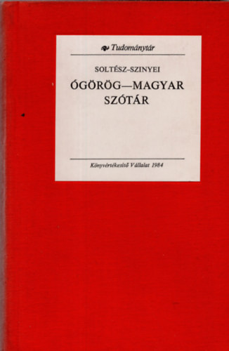 Soltsz-Szinyei - grg-magyar sztr