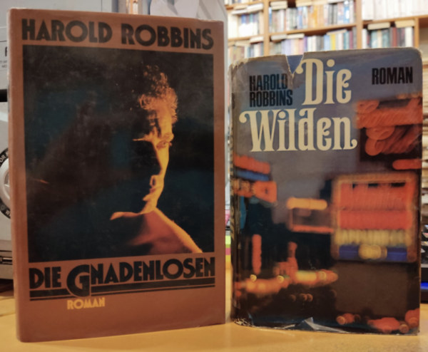 Harold Robbins - 2 db Harold Robbins: Die Gnadenlosen + Die Wilden