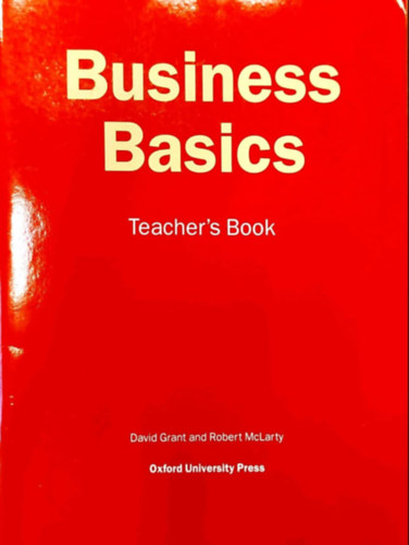 David- McLarty, Robert Grant - Business Basics Teacher's Book