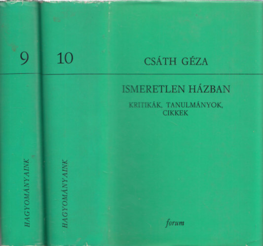 Csth Gza - Ismeretlen hzban I-II.