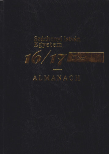 Szchnyi Istvn Egyetem 16/17 sz - Almanach