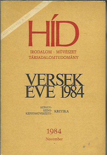 Szerkesztő tanács - Híd -Versek éve