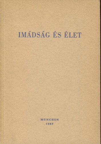 Imádság és élet
