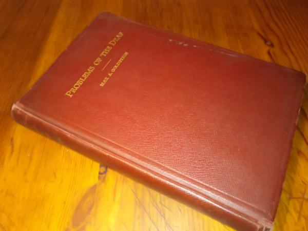 Max A. Goldstein - Problems of the Deaf