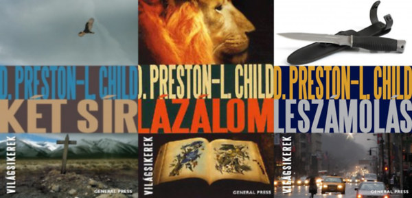 Douglas Preston Lincoln Child - Helen-trilgia:  Lzlom + Leszmols + Kt sr
