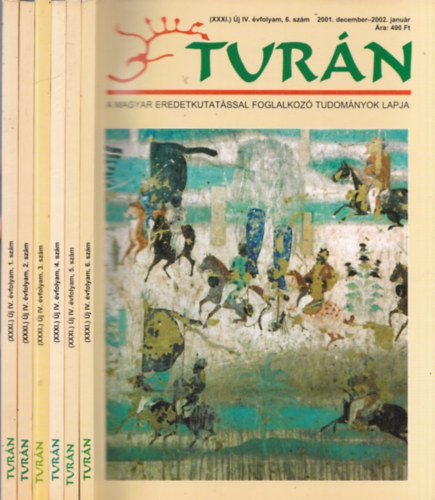 Esztergly Eld  (szerk.) - Turn 2001/1-6. (teljes vfolyam)