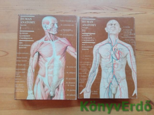 M. Prives - N. Lysenkov - V. Bushkovich - Human Anatomy I-II. (angol nyelv anatmia knyvek)