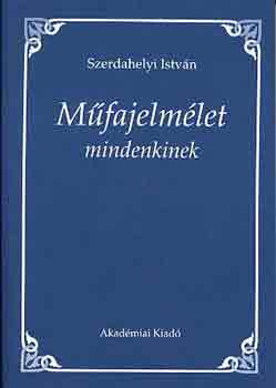 Szerdahelyi Istvn - Mfajelmlet mindenkinek