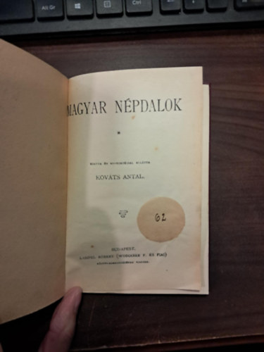 Kováts Antal - Magyar népdalok