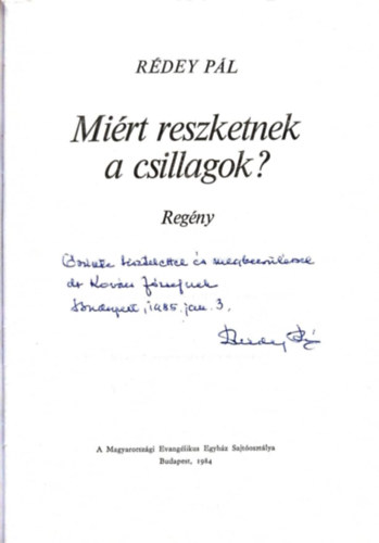 Rdey Pl - Mirt reszketnek a csillagok?