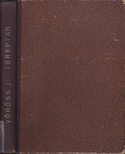 V�r�ss J�zsef - Tereptan, terep�br�zol�s, t�rk�phaszn�lat, terepfelm�r�s