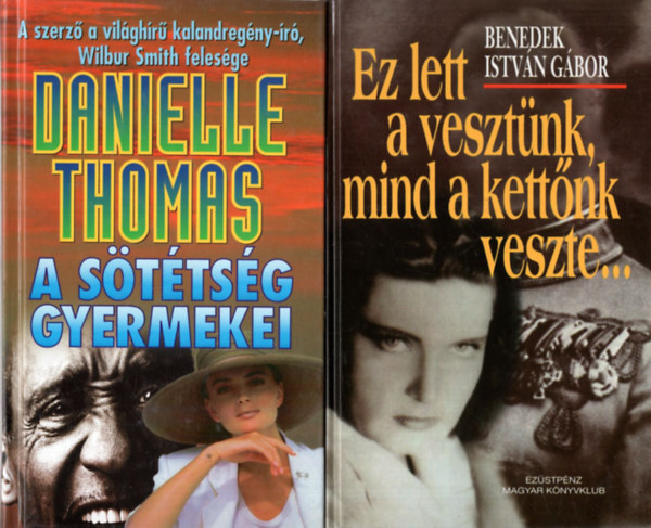 Danielle Thomas, Jonathan Kellerman, Kate Van Dyke Benedek Istvn Gbor - 4 db krimi: Ez lett a vesztnk, mind a kettnk veszte..., A sttsg gyermekei, Mefiszt-kering, Csontgoly