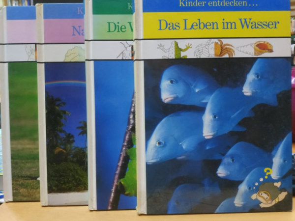 Time Life Books - 4 db Kinder-Bibliothek: Das Leben im Wasser; Die Welt der Insekten; Naturereignisse; Unser Krper
