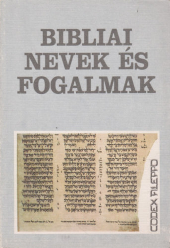 Primo Kiadó - Bibliai nevek és fogalmak