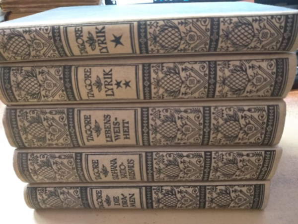 Rabindranath Tagore - Lyrik I-II., Lebensweisheit, S�dhan� - Nationalismus, Sanyasi/Chitra - Der K�nig der Dunklen Kammer (Tagore m�vei sorozatb�l 4 k�tet)