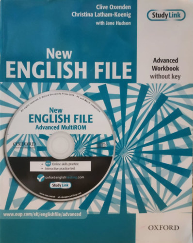 Christina Latham-Koenig, Jane Hudson Clive Oxenden - New English File - Advanced Workbook without key