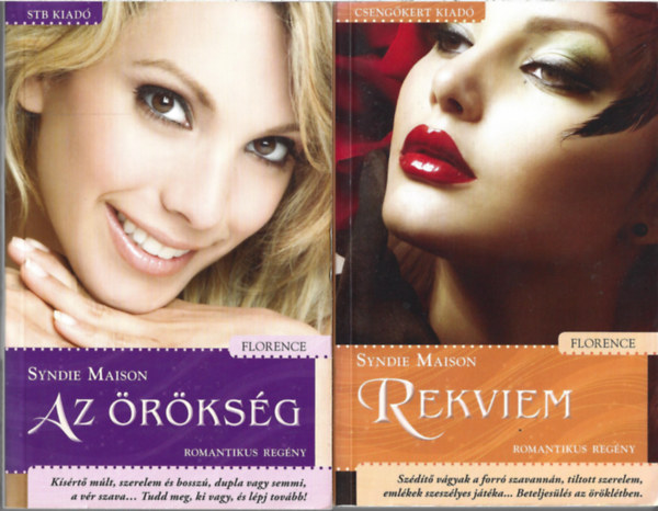 Syndie Maison - 2 db knyv, Az rksg, Rekviem