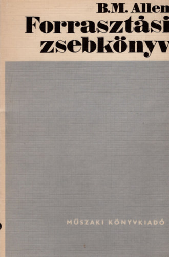 B.M Allen - Forraszt�si zsebk�nyv