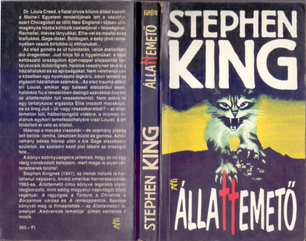 Stephen King - �llattemet� (Pet Sematary)