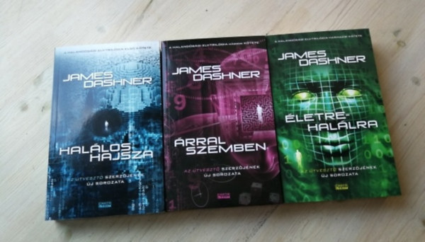 James Dashner - Halandsgi elv-trilgia 1-3. (Hallos hajsza, rral szemben, letre-hallra)