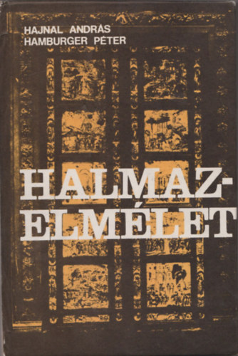 Hajnal Andrs-Hamburger Pter - Halmazelmlet  (msodik, javtott kiads)