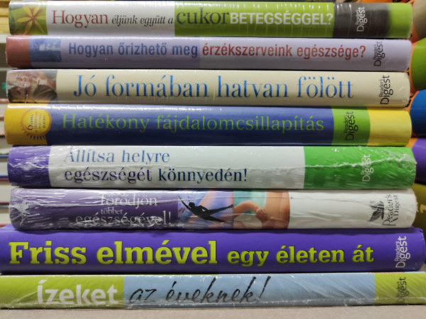 8 db Egszsggel kapcsolatos Reader's Digest knyv idsebbeknek