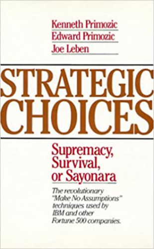 Joe Leben - Strategic Choices