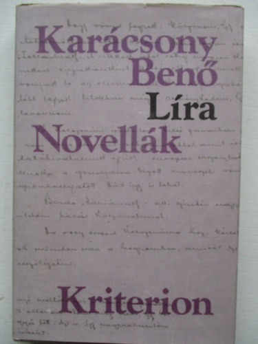 Karcsony Ben - Lra  (novellk)