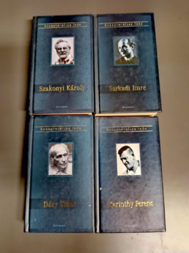 Kossuth-Djas rk-Dry Tibor,Karinthy Ferenc,Szakonyi Kroly,Sarkadi Imre 4db