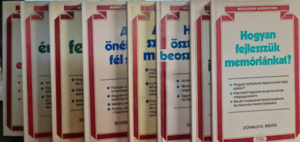 Menedzserek kisknyvtra knyvcsomag