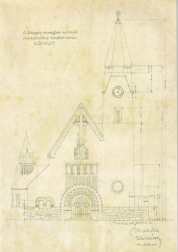 A zebegényi templom