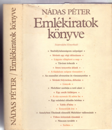 N�das P�ter - Eml�kiratok k�nyve (Els� kiad�s )