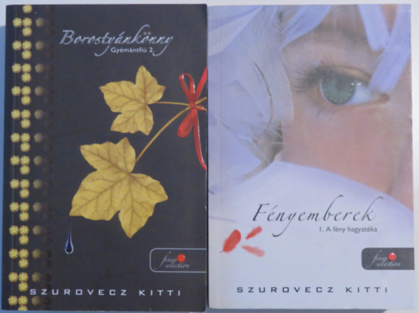 Szurovecz Kitti - 2 db Szurovecz Kitti-kötet: Fényemberek I. - A fény hagyatéka; Gyémántfiú 2. - Borostyánkönny