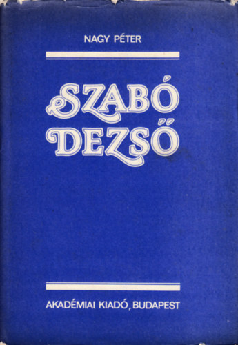 Nagy P�ter - Szab� Dezs�