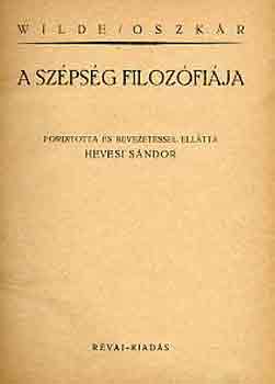 Wilde Oszkár - A szépség filozófiája