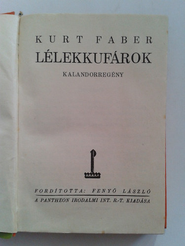 Kurt Faber - Llekkufrok