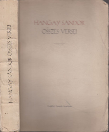 Hangay Sndor sszes versei