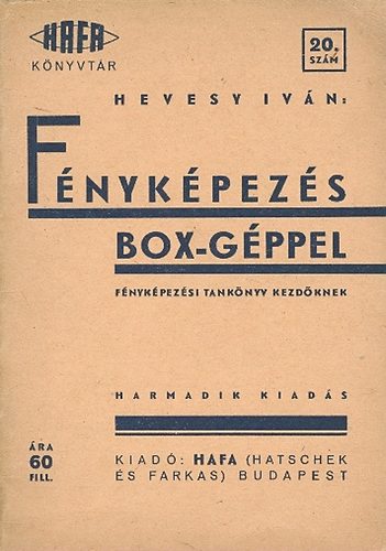 Hevesy Ivn - Fnykpezs box-gppel