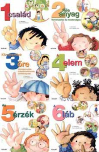 N�ria Roca - Az �let sz�mai 1-5. - 1 csal�d, 2-f�le anyag, K�rnyzet�nk 3 �re, A 4 elem, Az 5 �rz�k
