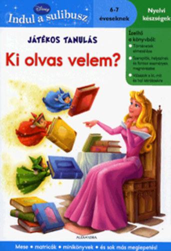 Játékos tanulás - Ki olvas velem? (Hercegnők) - 6-7 éveseknek