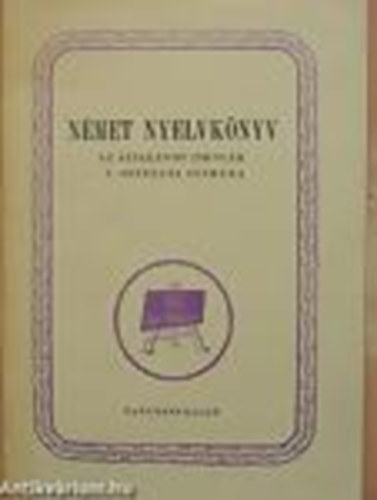 N�met nyelvk�nyv az �ltal�nos iskol�k 5. oszt�lya sz�m�ra