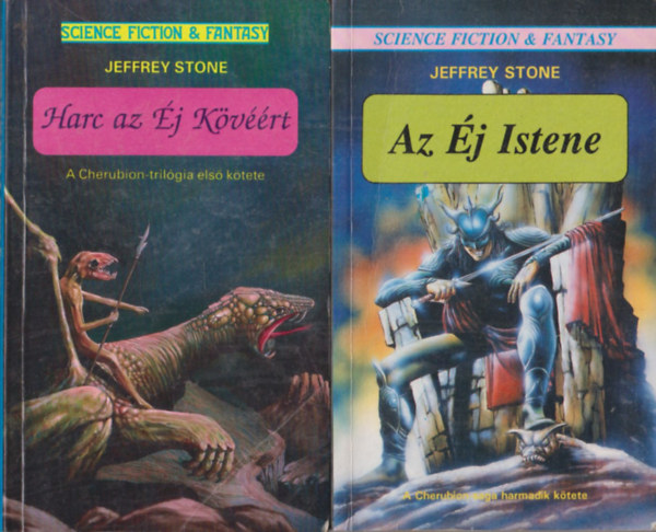 Jeffrey Stone - 2 db Science Fiction & Fantasy regny: Harc az j Kvrt + Az j Istene