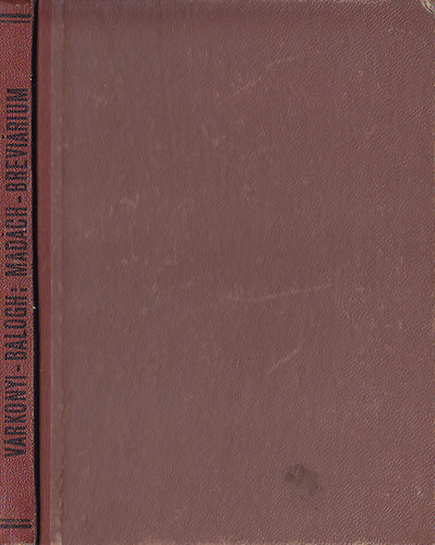 Várkonyi-Balogh - Madách-breviárium