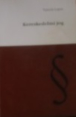 Tam�s Lajos - Kereskedelmi jog