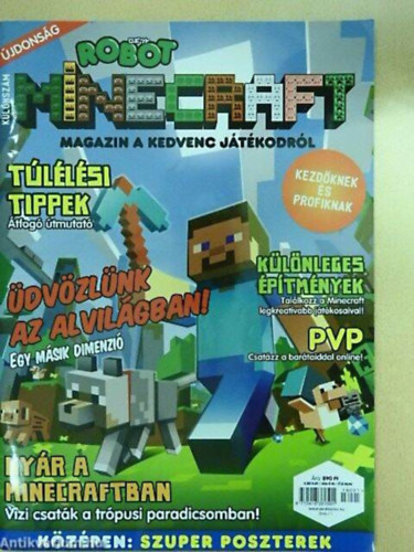 Ismeretlen Szerz� - Minecraft magazin a kedvenc j�t�kodr�l k�l�nsz�m 2016/1