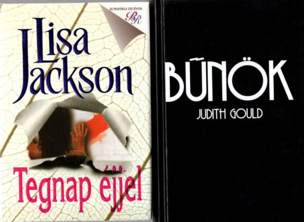 Lisa Jackson, Judith Gould Judith Krantz - 3 db  romantikus regny ( egytt ) 1.  Bnk, 2. Tegnap jjel, 3. Tessa Kent kszerei