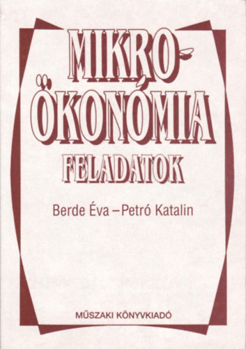 Berde va-Petr Katalin - Mikrokonmia - Feladatok