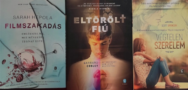 Sarah Hepola, Scott Spencer Garrard Conley - Kort�rs k�nyvcsomag (3 k�tet )